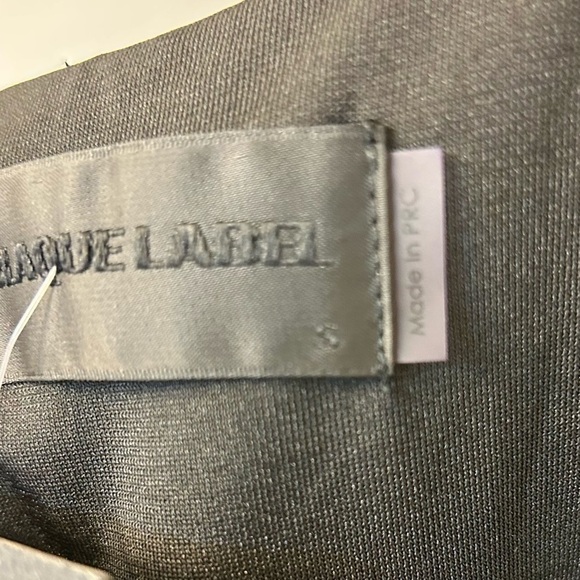 NWT Blaque Label Revolve Faux Leather Tank Dress Size Small - Picture 10 of 15